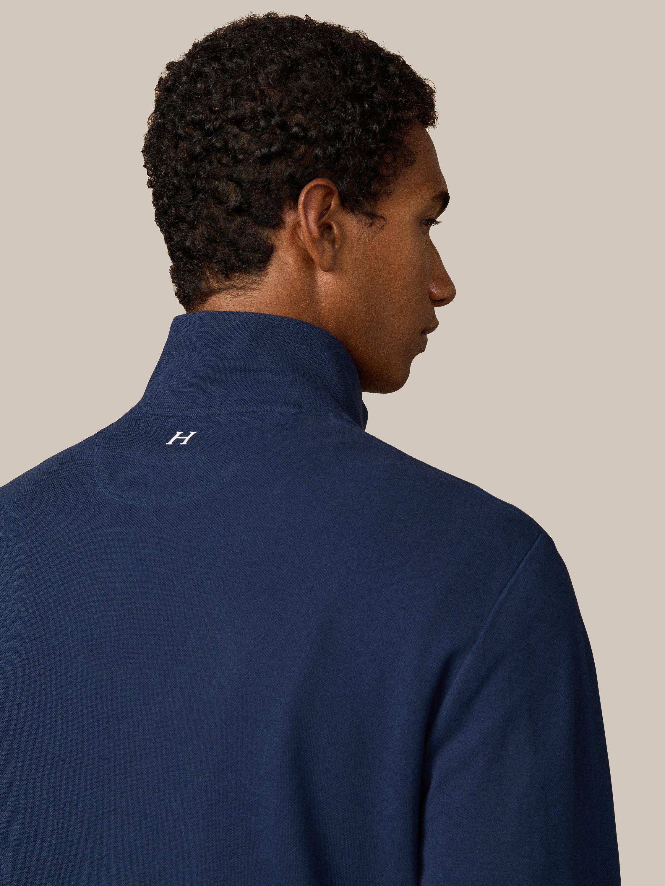 Product image 6 of 8, which shows Hackett London Cotton Quarter-Zip Sweatshirt, Old Navy, XXXL