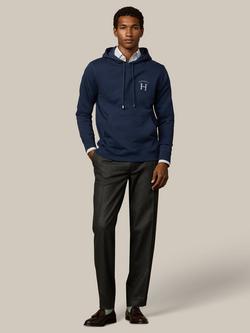 Hackett London Classic Fit Cotton Blend Hoodie, Old Navy - view 2, Old Navy