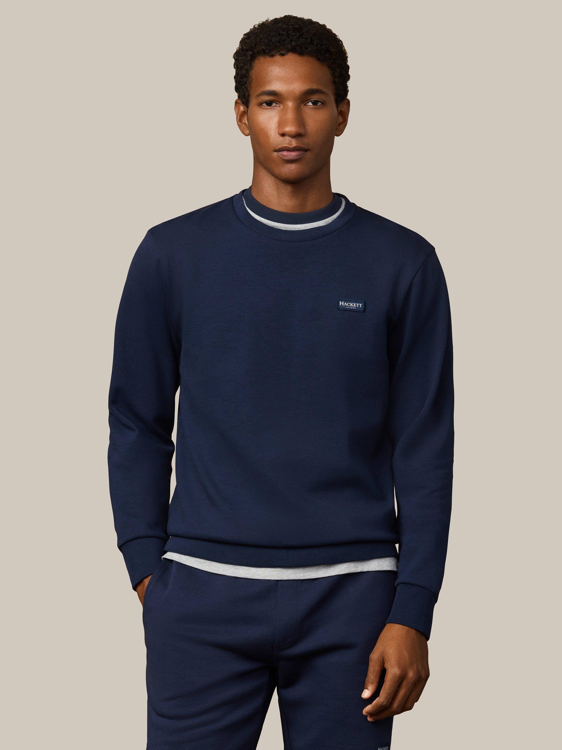 Product image 1 of 7, which shows Hackett London Cotton Blend Sweatshirt, Old Navy, XXXL