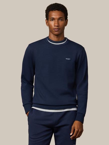 Hackett London Heritage Crew Neck Cotton Blend Sweatshirt, Old Navy, Old Navy