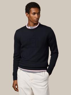 Hackett London Cotton Rich Crew Neck Jumper, Old Navy, Old Navy