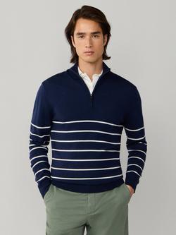 Hackett London Half-Zip Merino Wool Jumper, Old Navy, Old Navy