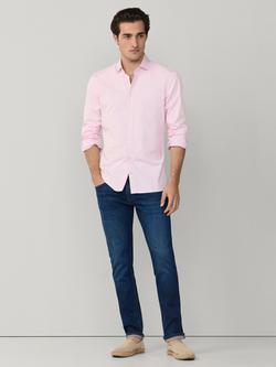 Hackett London City Tailored Fit Bengal Stripe Shirt, Pink - view 2, Pink