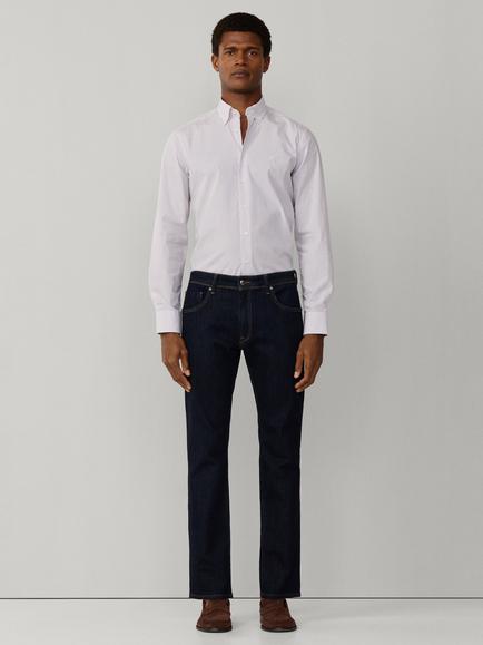Hackett London City Tattersall Classic Fit Cotton Poplin Shirt, Light Red - view 2, Light Red