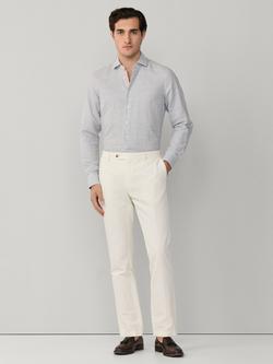 Hackett London Stripe Tailored Fit Shirt, Sage Green - view 2, Sage Green