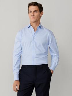 Hackett London Cotton Classic Fit Formal Shirt, Light Blue, Light Blue