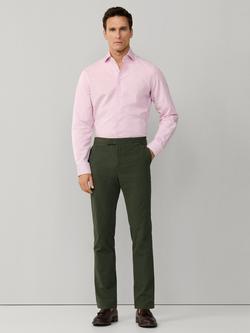 Hackett London Cotton Blend Long Sleeve Shirt - view 2, Baby Pink