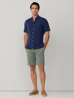 Hackett London Tailored Fit Short Sleeve Linen Shirt, Old Navy - view 2, Old Navy