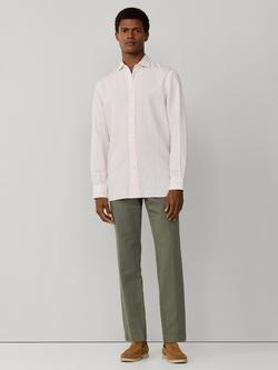 Hackett London Tailored Fit Shirt - view 2, Peach Orange