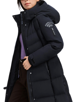 Bosideng GORE-TEX® WINDSTOPPER® Full Length Down Coat - view 2, Black