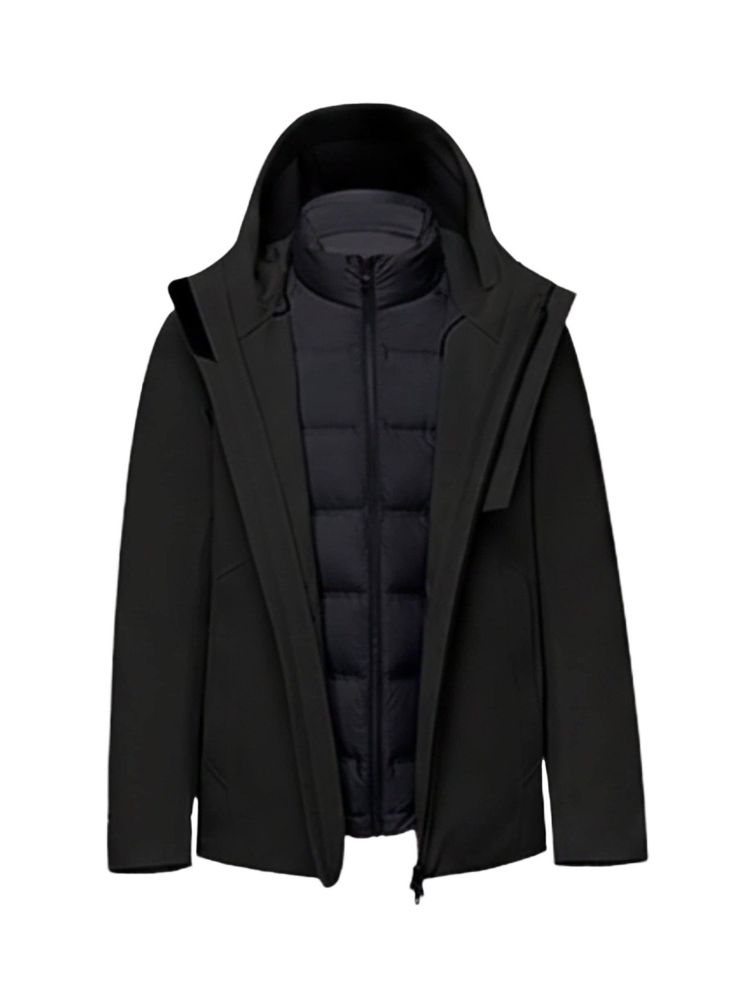 Product image 4 of 5, which shows Bosideng 3 in 1 Goose Down Jacket, Black, XL