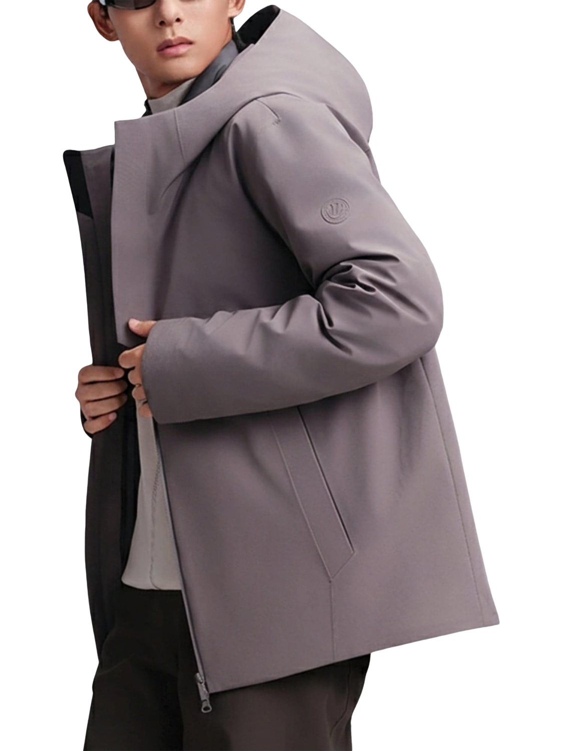 Product image 2 of 5, which shows Bosideng 3 in 1 Goose Down Jacket, Heather, XS