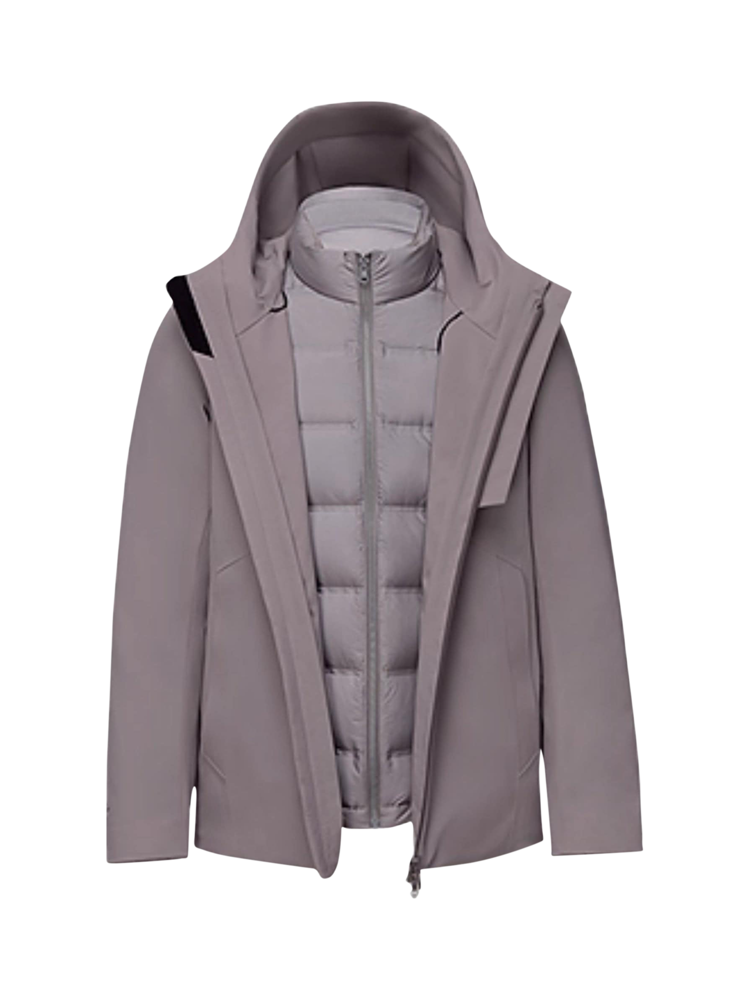 Product image 4 of 5, which shows Bosideng 3 in 1 Goose Down Jacket, Heather, XS