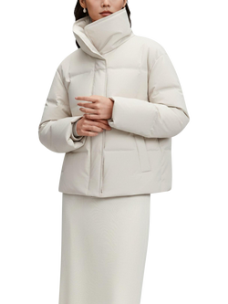 Bosideng Business Goose Down Jacket, Ivory Jacquard