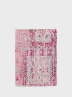 Gerard Darel Daisy Floral Scarf, Pink, Pink