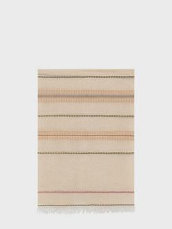 Gerard Darel Dana Stripe Scarf, Beige, Beige