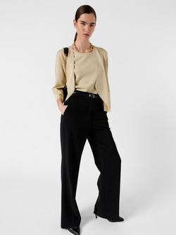 Gerard Darel Lavina Cross Front Cardigan, Yellow, Yellow