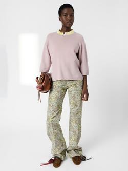 Gerard Darel Liviah Pure Cashmere Jumper, Pink