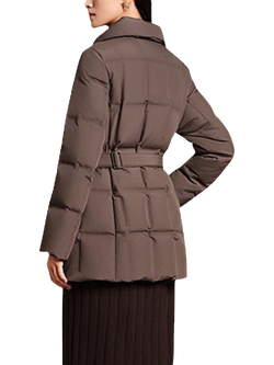 Bosideng Belted Goose Down Jacket - view 2, Chesnut Cocoa