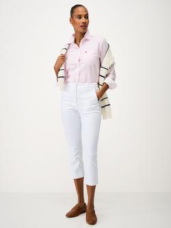 Crew Clothing Smart Cropped Chinos, White, White