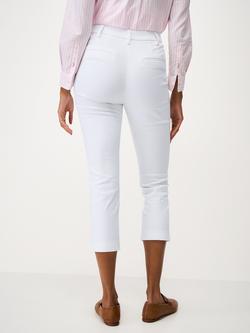 Crew Clothing Smart Cropped Chinos, White - view 2, White