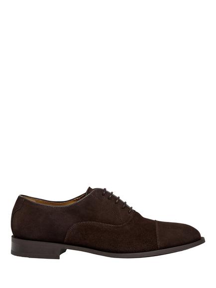 Hackett London Suede Oxford Shoes, Thorn Brown, Thorn Brown