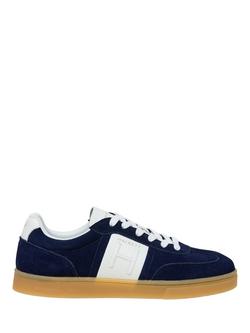Hackett London Suede Trainers, Navy, Navy
