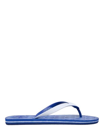 Hackett London Heritage Capri Gill Flip Flops, Electric Blue