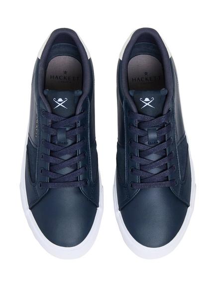 Hackett London Heritage Trainers, Navy - view 2, Navy