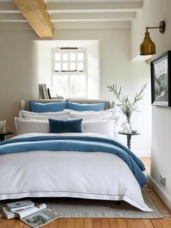 Christy Temperature Balancing 500 Thread Count Cotton Sateen Bedding - view 2, Blue