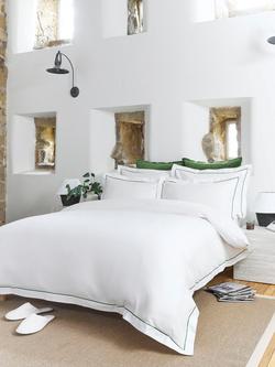 Christy Temperature Balancing 500 Thread Count Cotton Sateen Bedding, Green