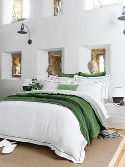 Christy Temperature Balancing 500 Thread Count Cotton Sateen Bedding - view 2, Green