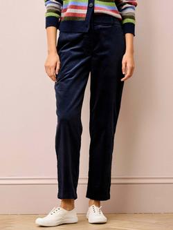 Brora Cotton Corduroy Trousers, Ink