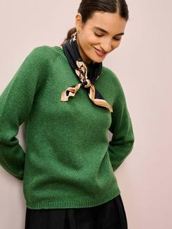 Brora Cashmere Jumper, Parsley, Parsley