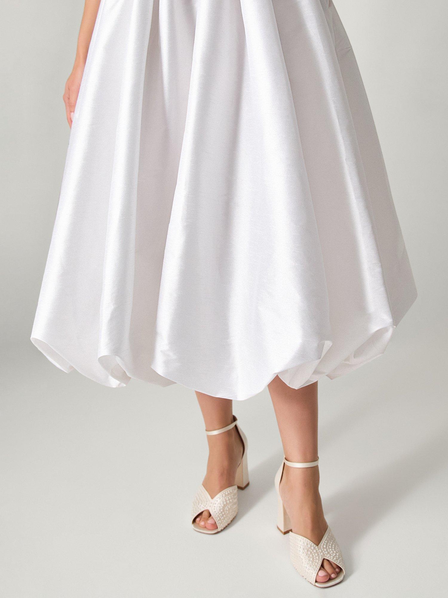 sachin and babi light blue dress The Best Simple Yet Striking Wedding Dresses for Minimalist Brides