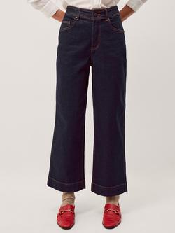 Monsoon Hallie Cropped Jeans, Indigo