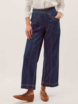 Monsoon Harper Contrast Stitch Jeans, Indigo, Indigo