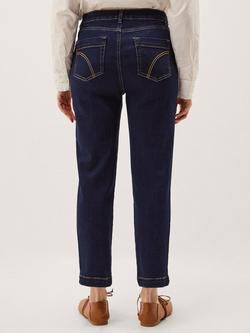 Monsoon Safaia 7/8 Jeans, Indigo - view 2, Indigo