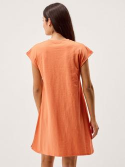 Monsoon Juliet Embroidered Kaftan, Orange - view 2, Orange