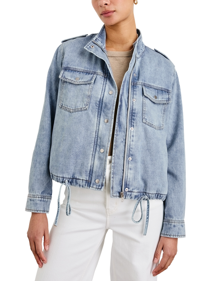 Rails Collins Denim Jacket, Faded Indigo, Faded Indigo