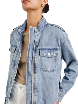 Rails Collins Denim Jacket, Faded Indigo - view 2, Faded Indigo