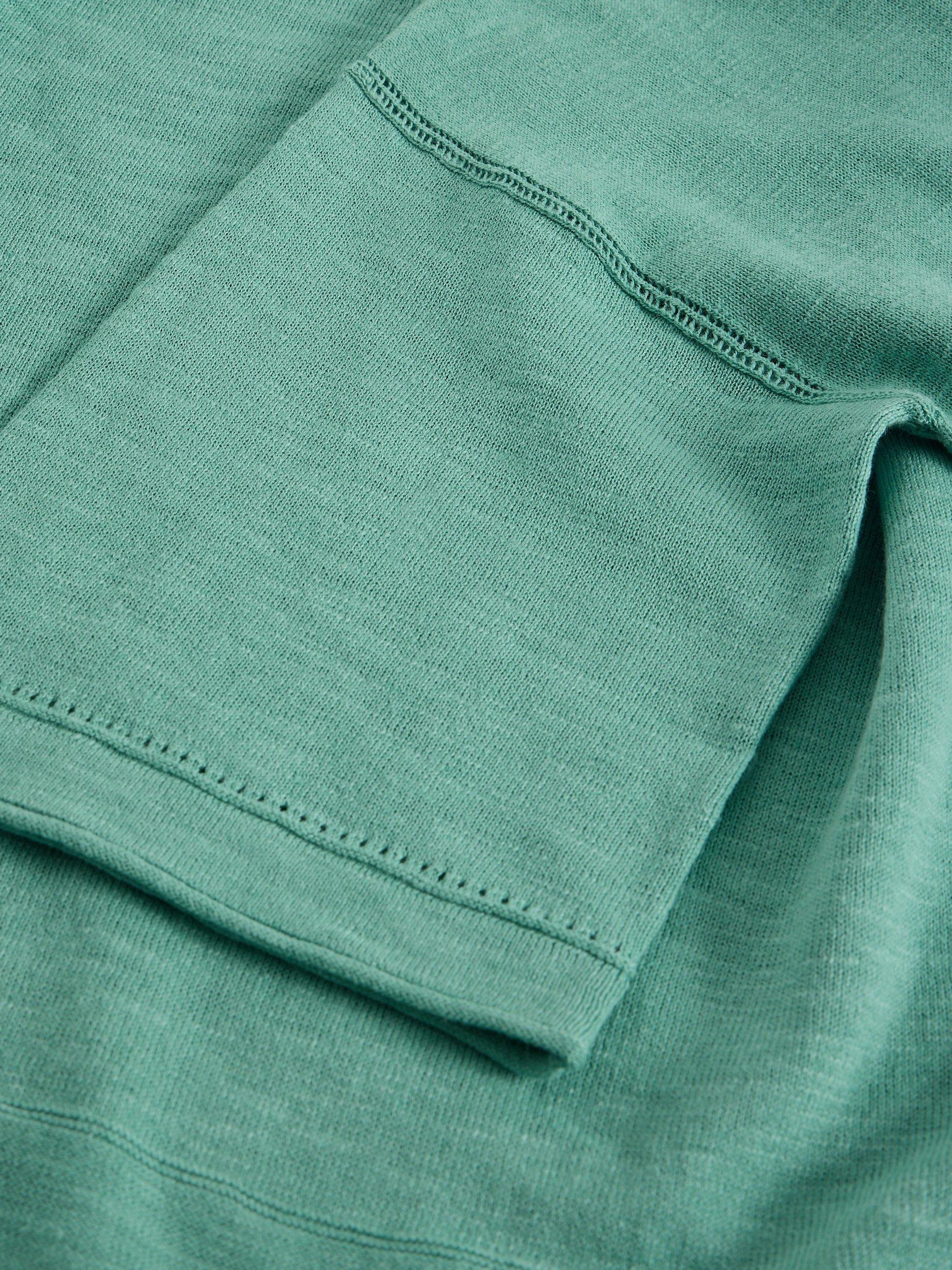 Product image 6 of 6, which shows White Stuff Kate Oversized T-Shirt, Teal, 6