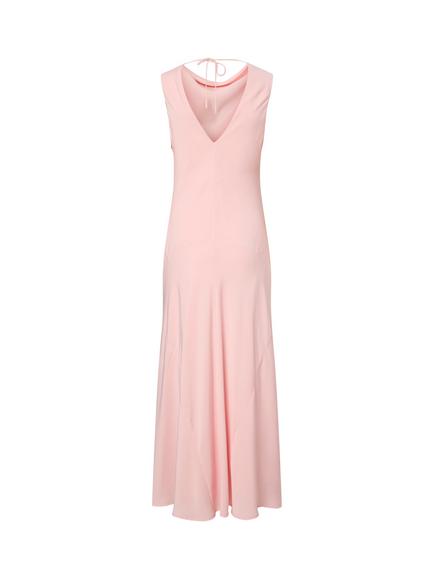 YAS Seranade Tie Back Dress, Pink - view 2, Pink
