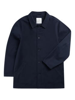 Percival Sherlock Trench Coat, Navy, Navy