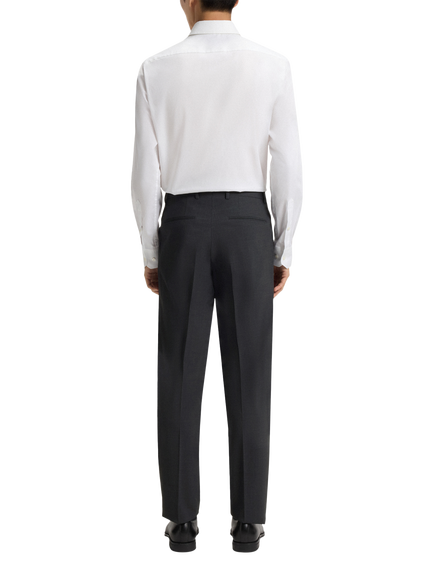 BOSS Heritage Tailored Suit Trousers, Dark Grey - view 2, Dark Grey