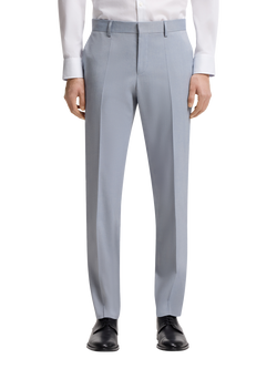 HUGO BOSS Heritage Sim Fit Tailored Trousers, Open Blue, Open Blue