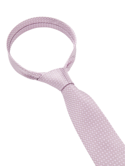 BOSS Black Heritage Silk Blend Tie, Open Purple - view 2, Open Purple