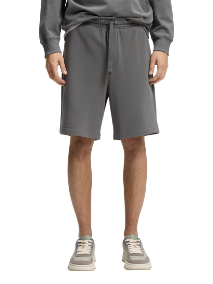 HUGO BOSS Relaxed Fit Jogger Shorts, Dark Grey