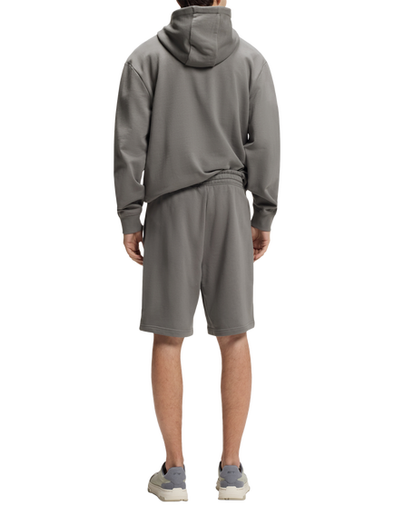 HUGO BOSS Relaxed Fit Jogger Shorts - view 2, Dark Grey