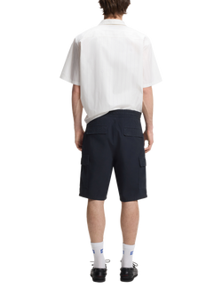 HUGO BOSS HUGO Giulio Cotton Cargo Shorts, Dark Blue - view 2, Dark Blue